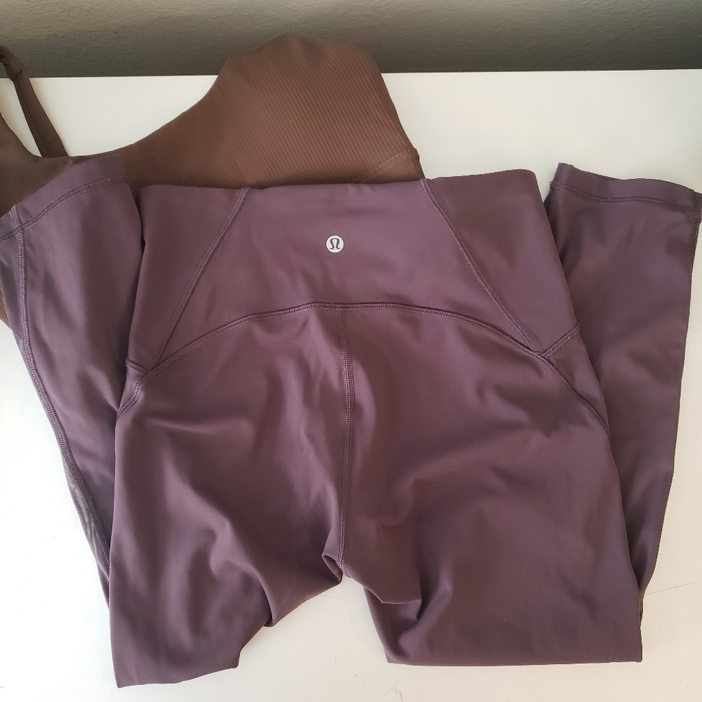 SOLD**** Lululemon cropped Leggings